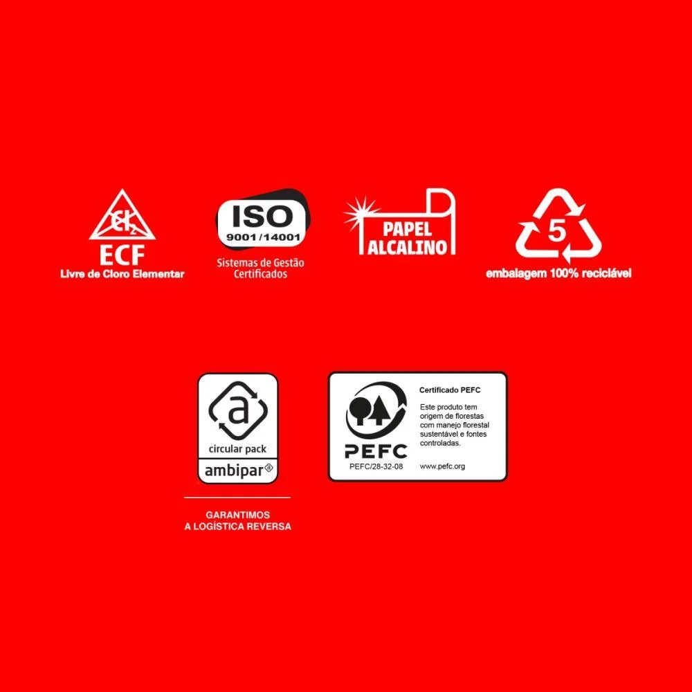 Papel Sulfite A3 Chamequinho 120Gr Chamex (Pct.c/50) - imagem 7