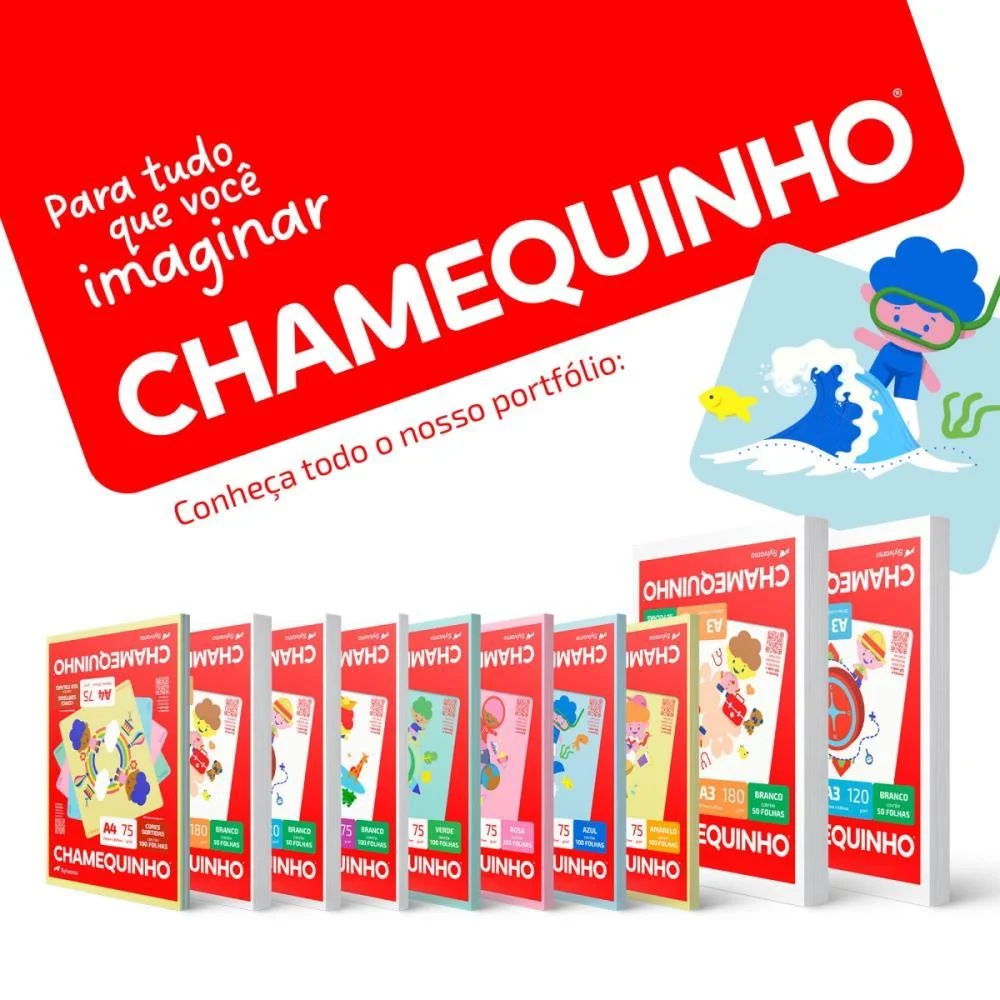 Papel Sulfite A3 Chamequinho 120Gr Chamex (Pct.c/50) - imagem 8