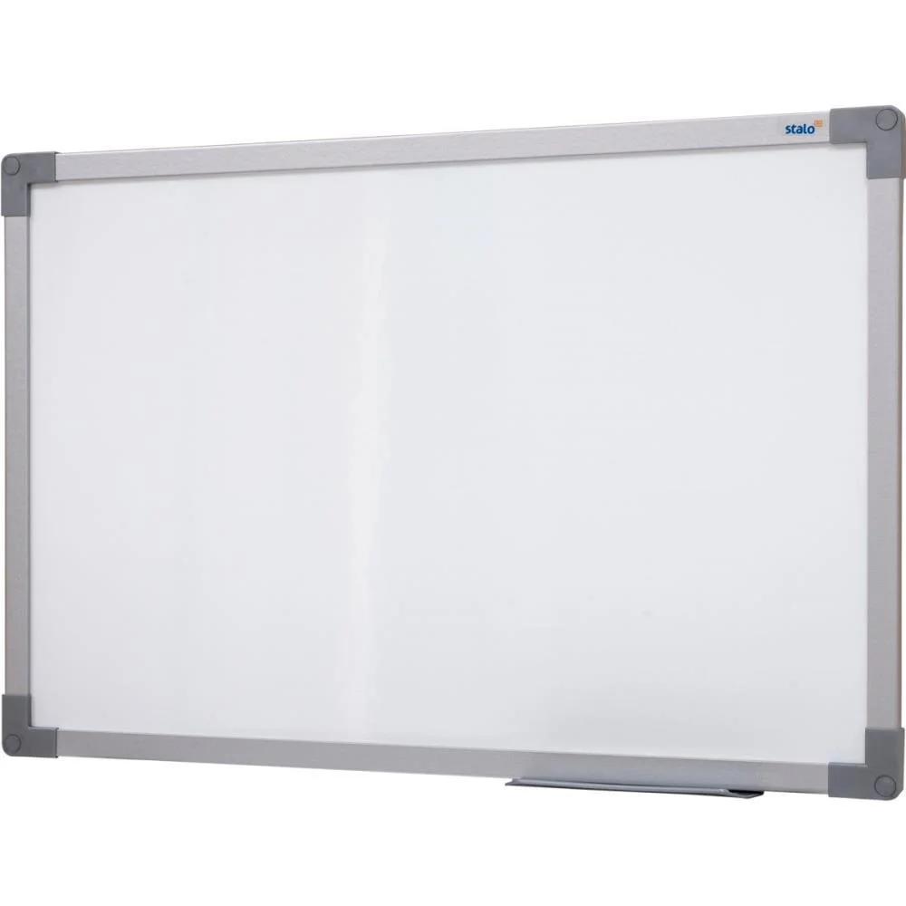 Quadro Branco Moldura Aluminio 120X090Cm. Uv Soft Stalo (Pct.c/02) - imagem 2