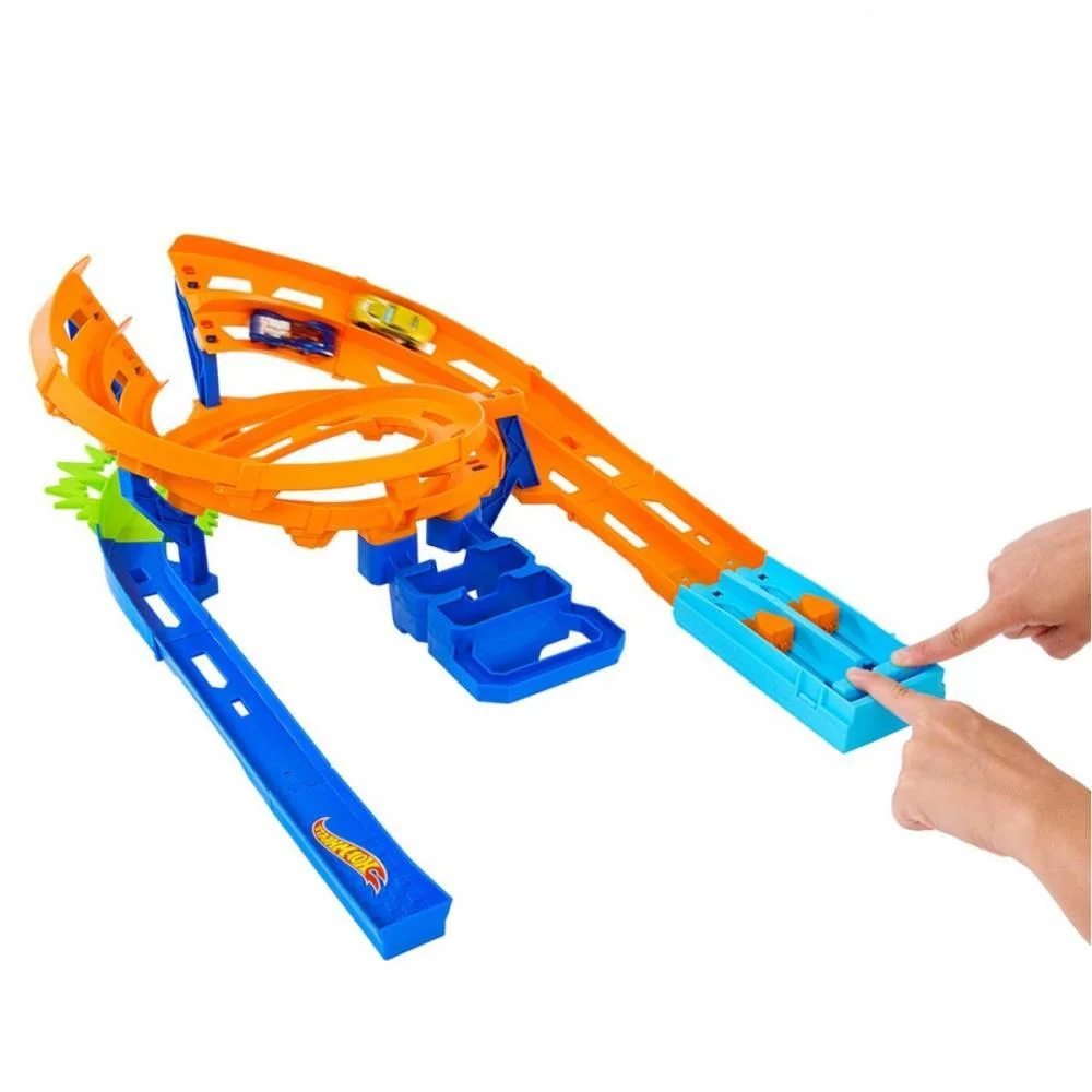 Hot Wheels Pista Action Circuito Giro Veloz Mattel (Unidade) - imagem 4