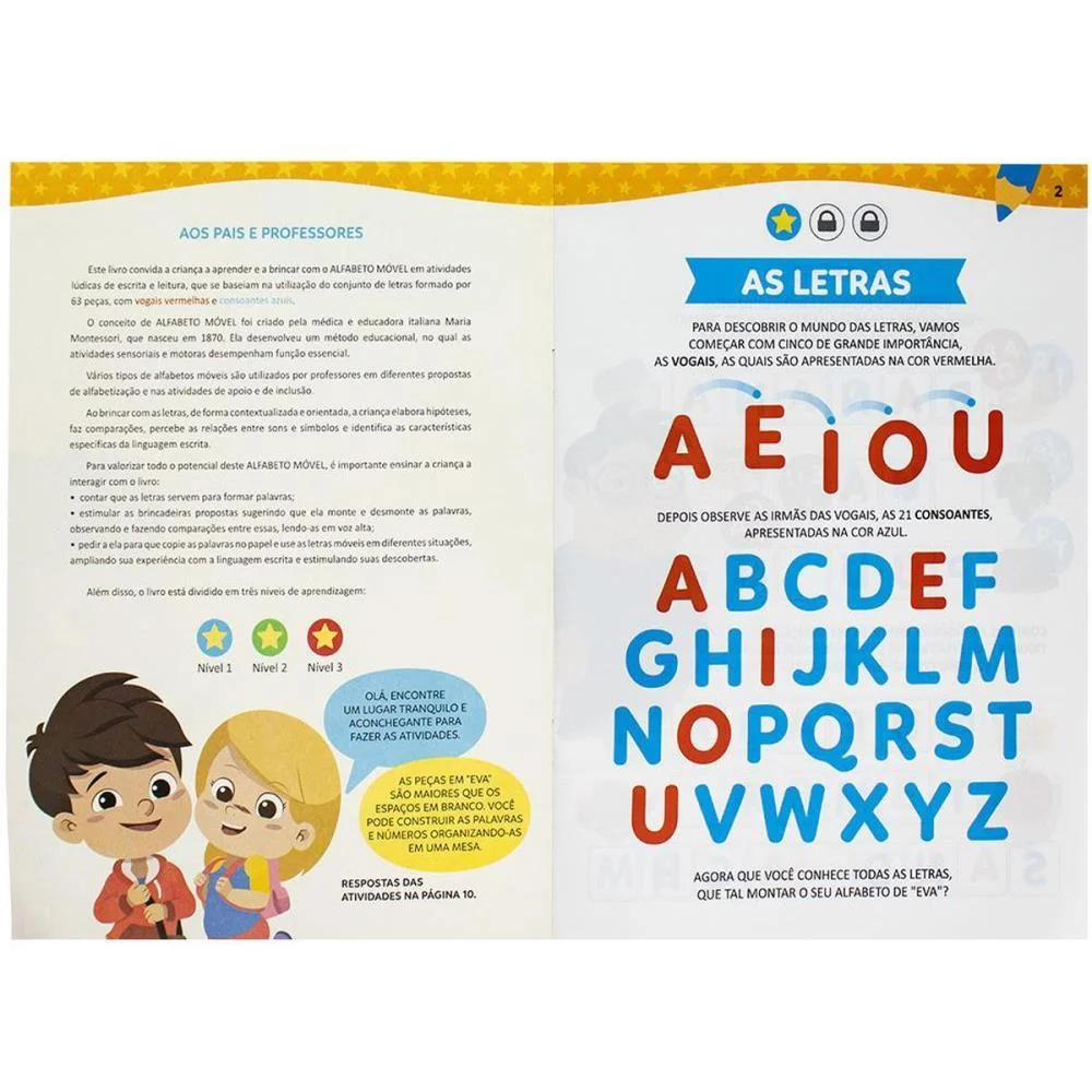 Material Didatico Eva Alfabeto Movel Apre.casa 63Pc Todolivro (Unidade) - imagem 4