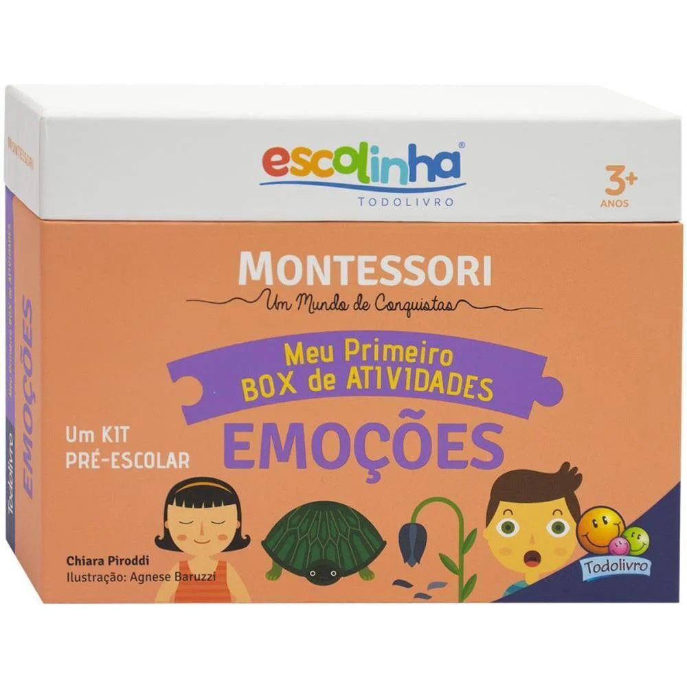 Livro De Atividades Montessori Emocoes Box Todolivro - imagem 2