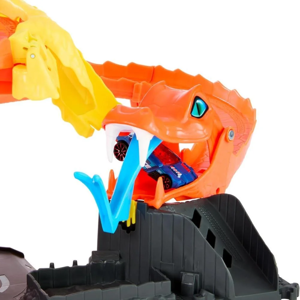 Hot Wheels Pista City Ataque De Cobra Vs Pizzaria Mattel (Unidade) - imagem 7