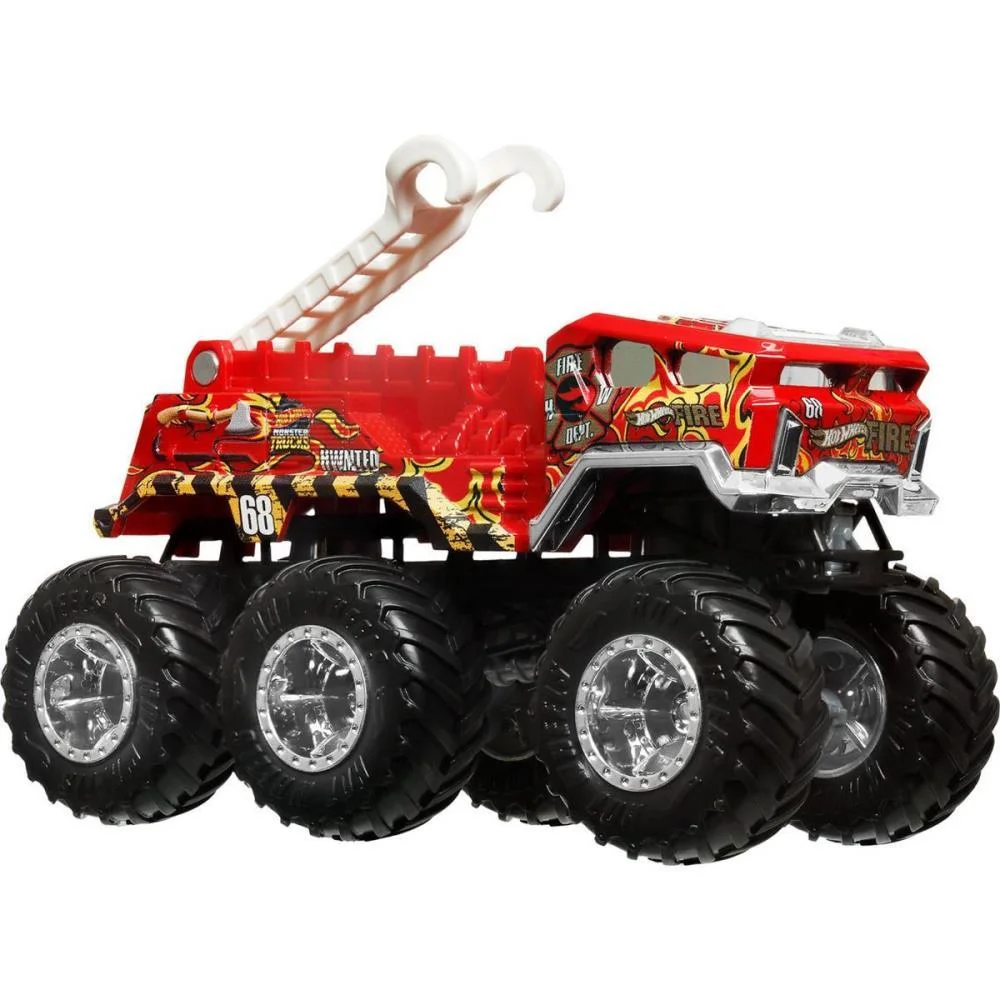 Hot Wheels Monster Trucks Caminhoes Reboque 1:64 (S) Mattel (Unidade) - imagem 13