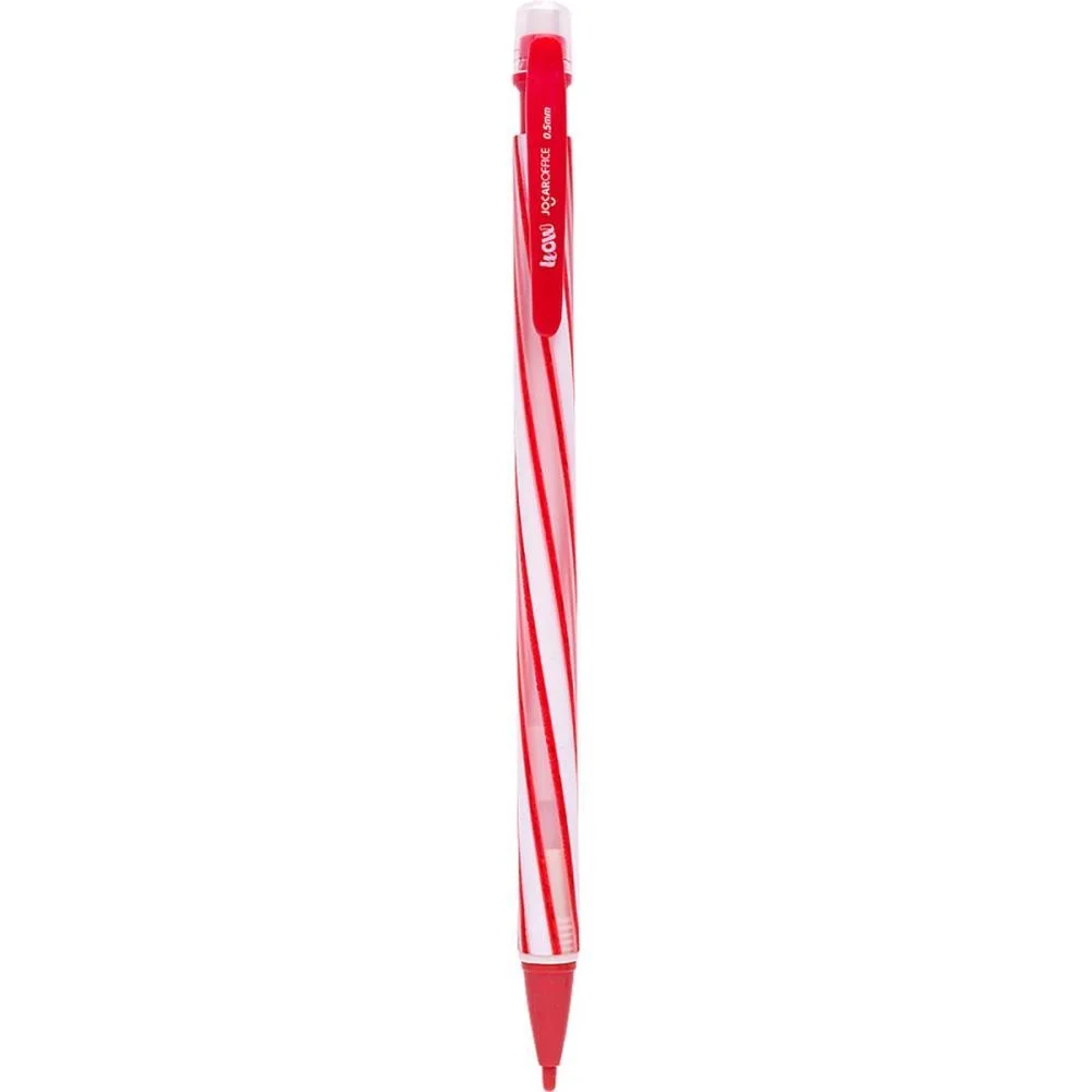 Lapiseira 0.7Mm Wow Fun Metal Graf/Borrac.6Cor Leonora (Pote-24) - imagem 5