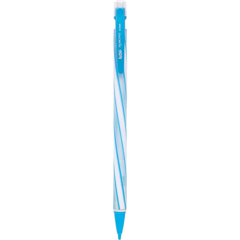 Lapiseira 0.7Mm Wow Fun Metal Graf/Borrac.6Cor Leonora (Pote-24) - imagem 9