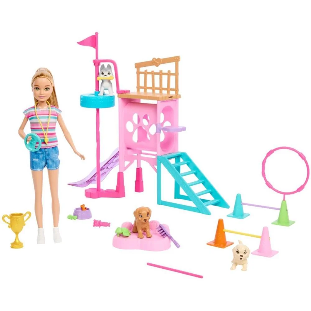 Barbie Entretenimento Stacie Conj Treinadora De Cach Mattel (Unidade) - imagem 3