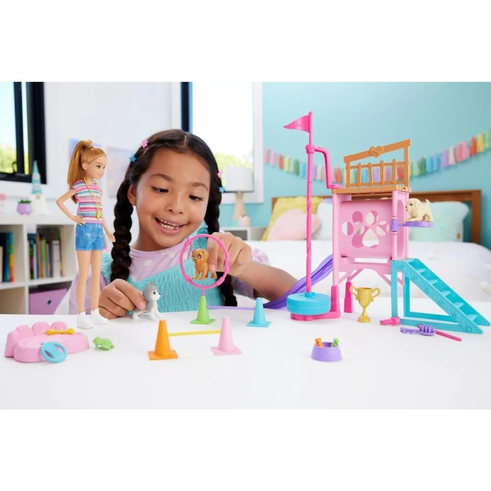 Barbie Entretenimento Stacie Conj Treinadora De Cach Mattel (Unidade) - imagem 7