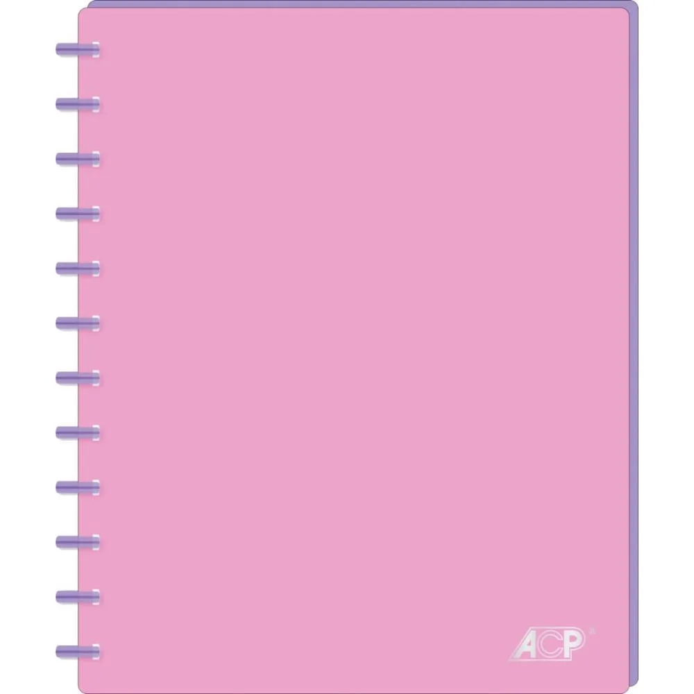 Pasta Catalogo A4 Candy Pp 30 Env. Rosa/Lilas Acp (Unidade) - imagem 2