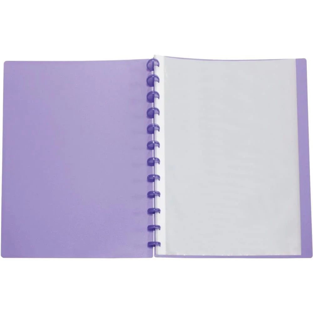 Pasta Catalogo A4 Candy Pp 30 Env. Rosa/Lilas Acp (Unidade) - imagem 4