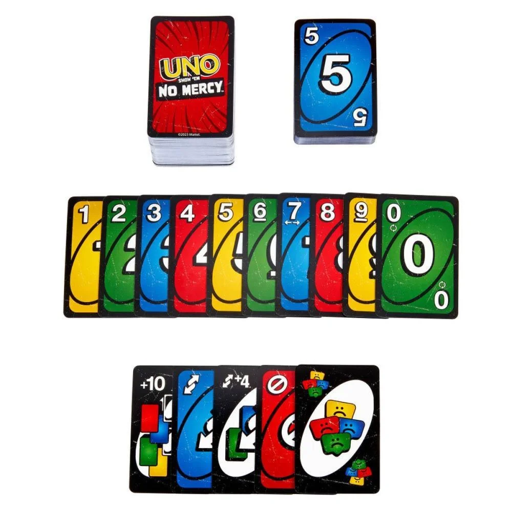 Jogo De Cartas Uno No Mercy Mattel - imagem 5