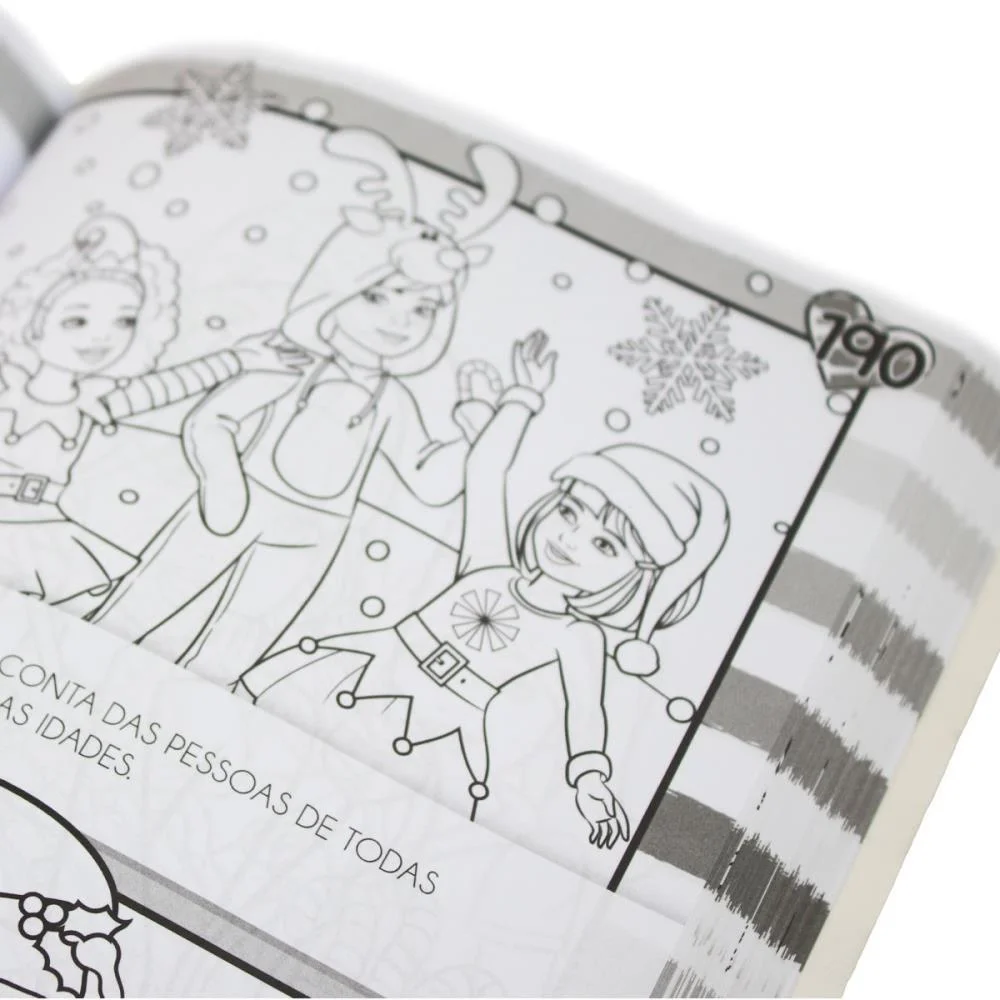 Livro Infantil Colorir 365 Desenhos Barbie 288Pgs Magic Kids (Unidade) - imagem 5
