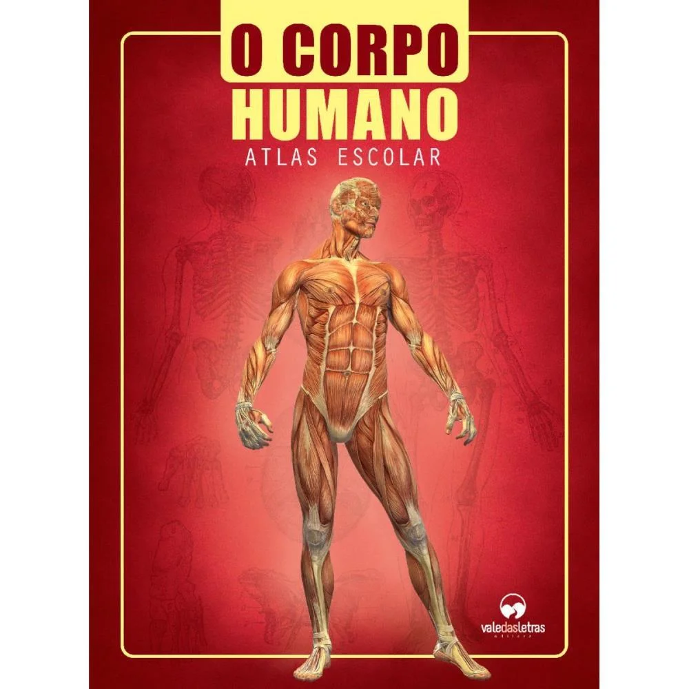 Livro Atlas Corpo Humano Escolar 32Pg Vale Das Letras (Pct.c/05) - imagem 3