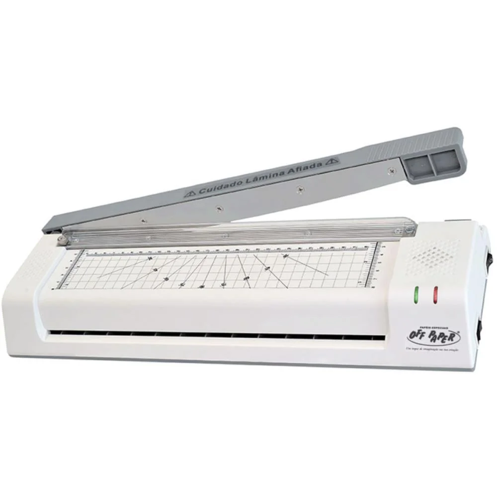 Maquina Plastificadora A3 3Em1 C/Guilhotina 220V Br Off Paper - imagem 3