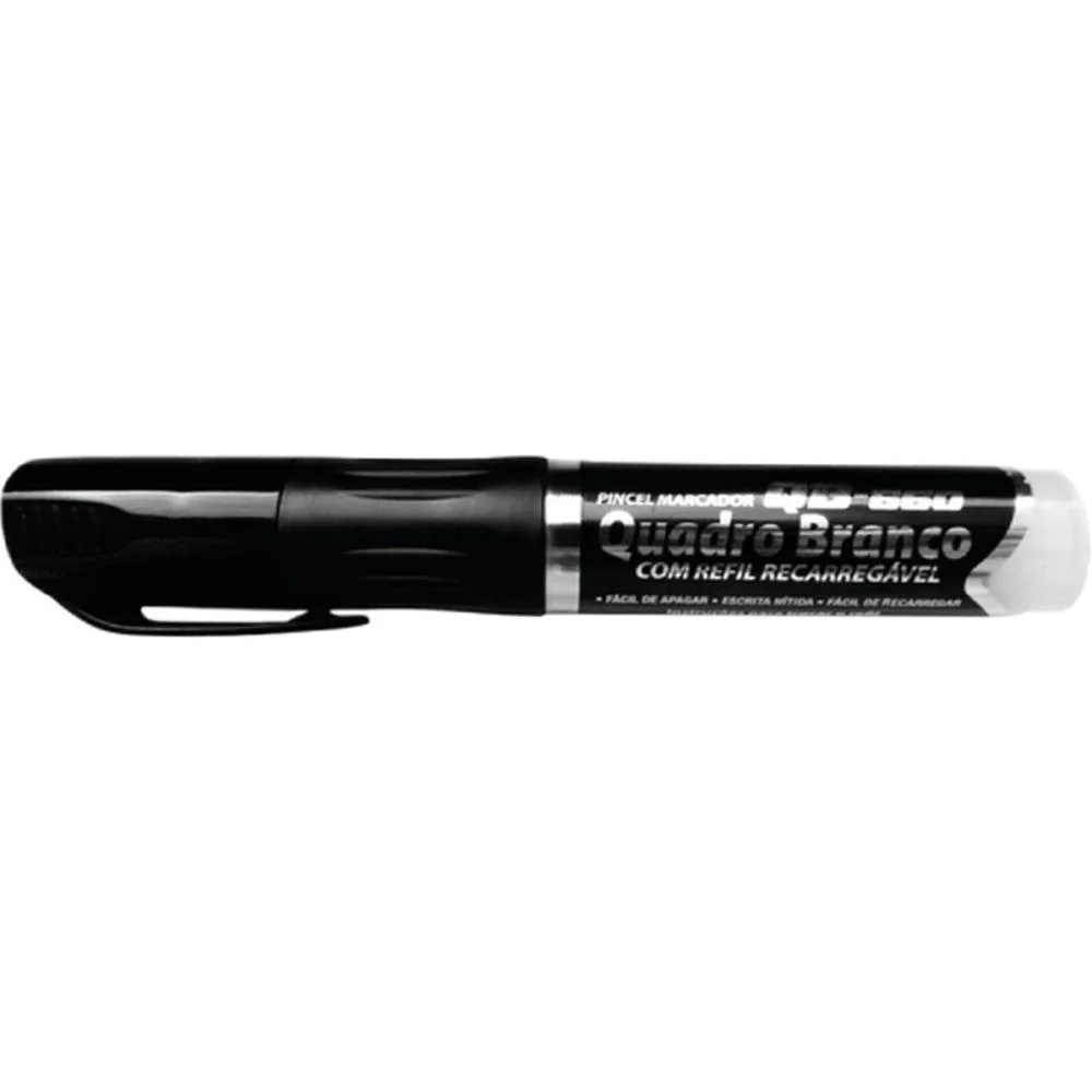Pincel Quadro Branco Qb550 Recarregavel Preto Gramp Line (Dp.c/10) - imagem 2