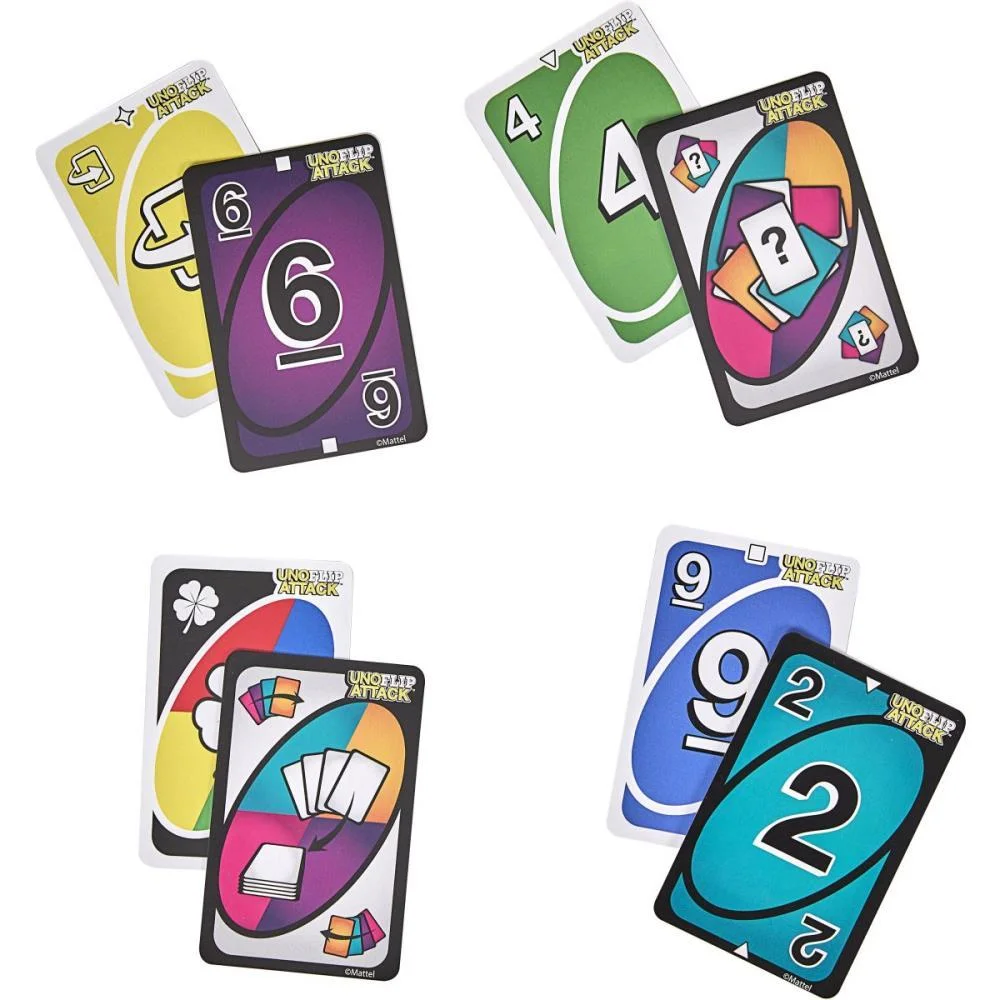 Jogo De Cartas Uno Flip Attack Mattel (Unidade) - imagem 10