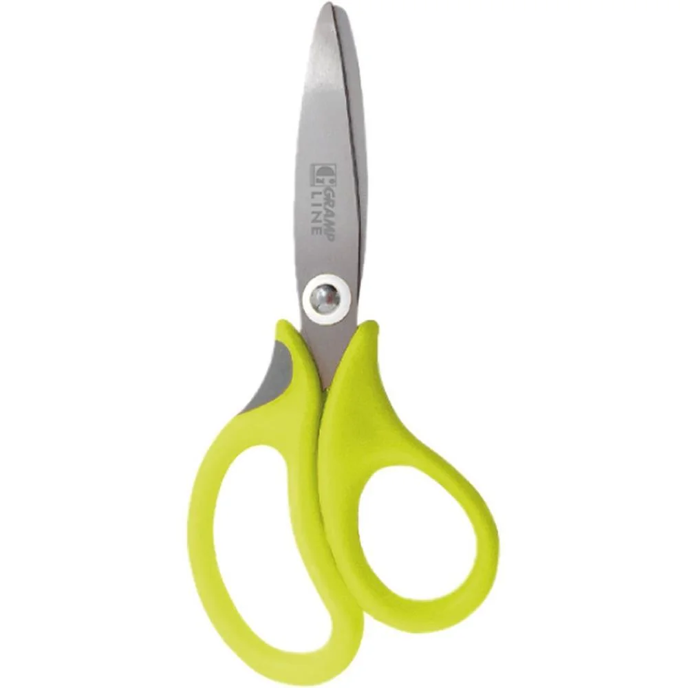 Tesoura Escolar Curva P/Eva G-0130 Cores (S) Gramp Line (Unidade) - imagem 6