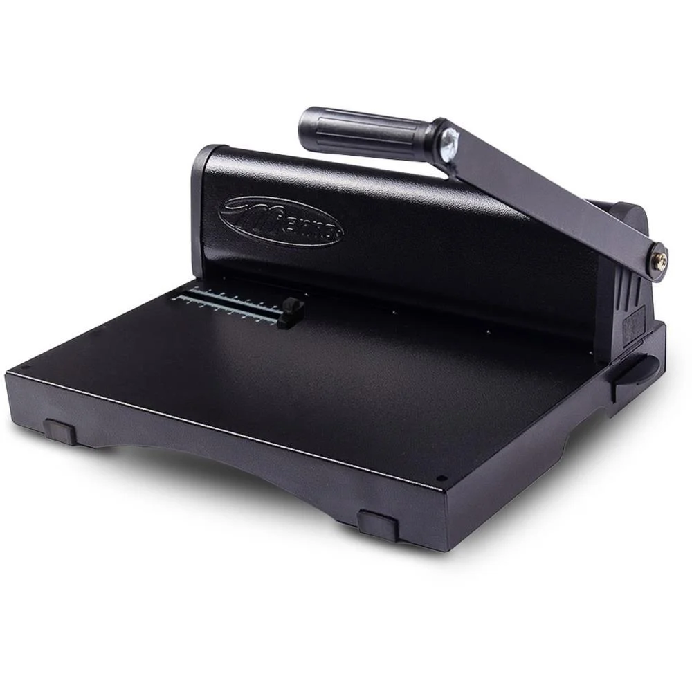 Maquina Encadernadora L390X115Mm P/20F.54Furos Pt A4 Menno - imagem 2