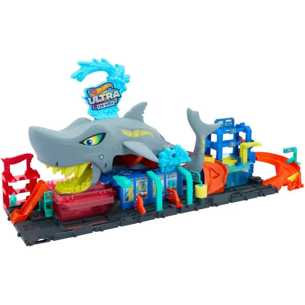 Hot Wheels Pista City Lava-Rápido Mega Tubarão Mattel (Unidade) - imagem 2