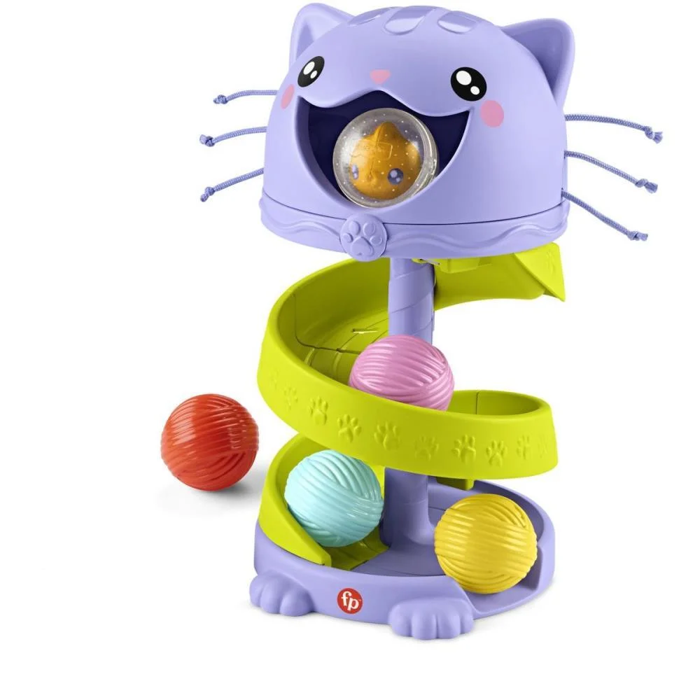 Fisher-Price Infant Gatinho Bolinhas Rolando Mattel (Unidade) - imagem 3