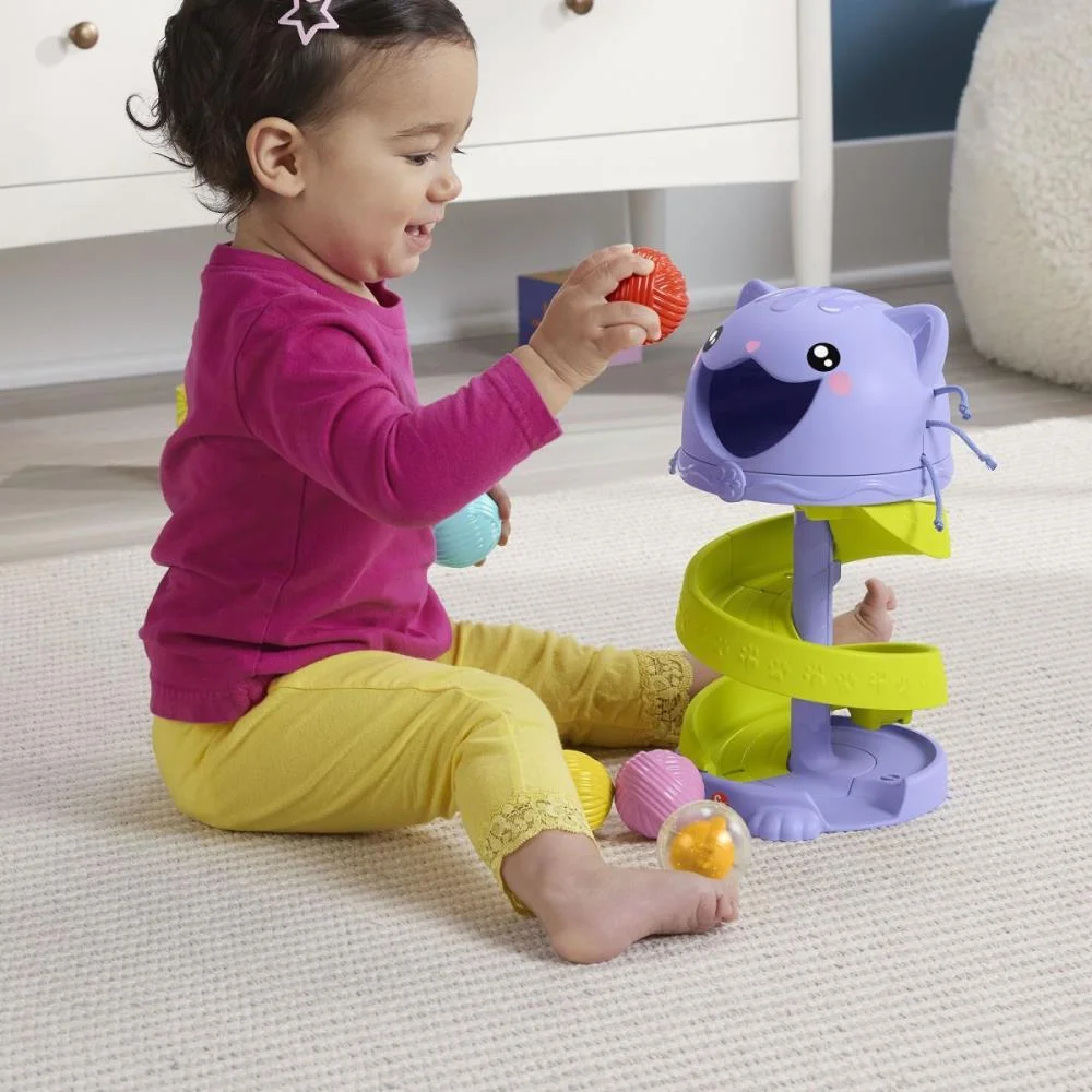 Fisher-Price Infant Gatinho Bolinhas Rolando Mattel (Unidade) - imagem 7