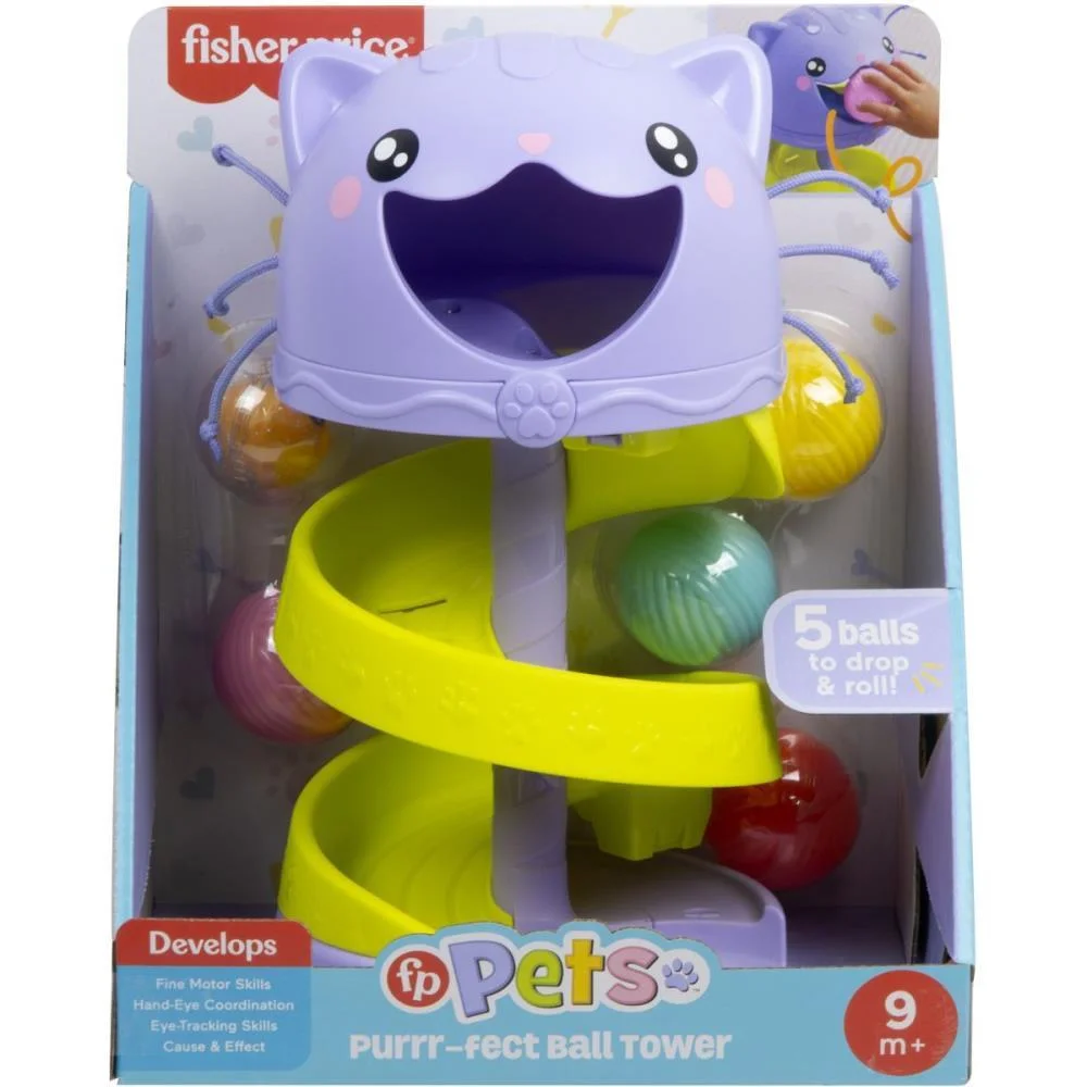 Fisher-Price Infant Gatinho Bolinhas Rolando Mattel (Unidade) - imagem 8