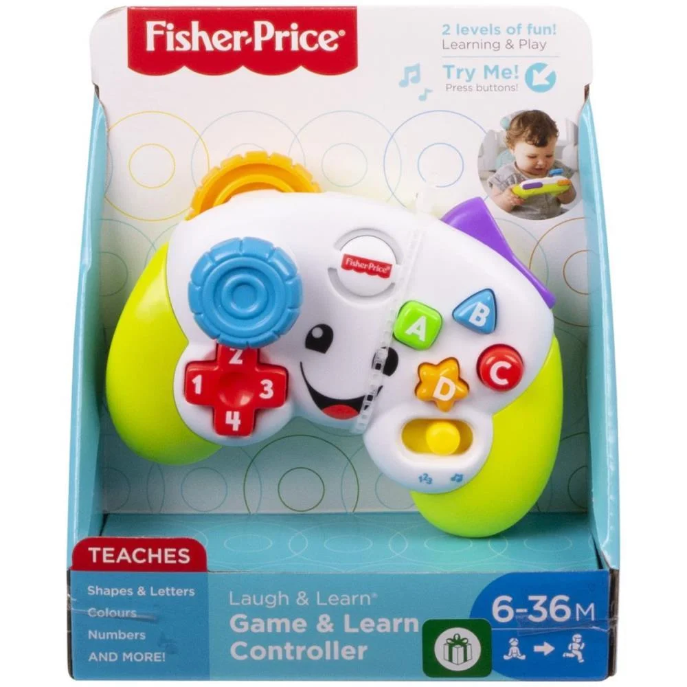 Fisher-Price Aprender Brincar Controle Video Game Mattel (Unidade) - imagem 8
