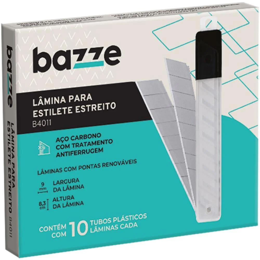 Lamina Para Estiletes Estreita B4011 10Tb X 10Un Summit (Caixa) - imagem 4