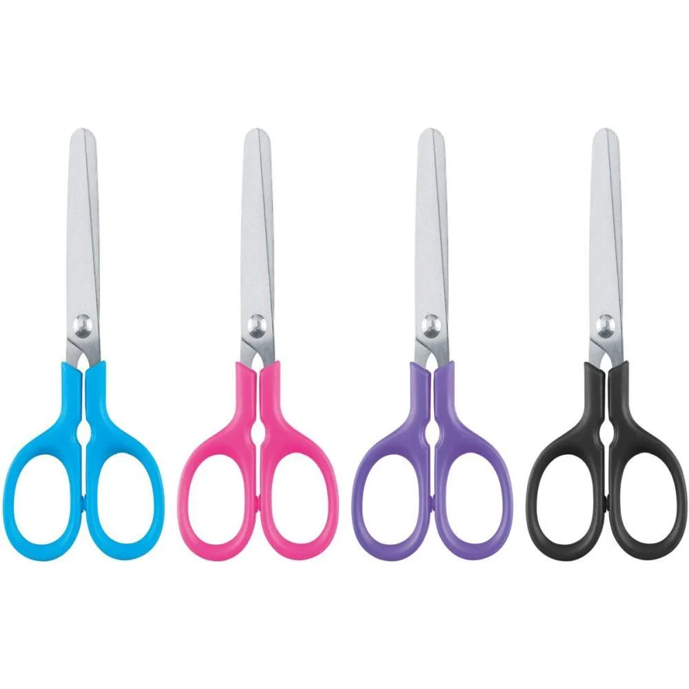 Tesoura Escolar Bazze Club 13Cm Polybag (S) Summit (Unidade) - imagem 3
