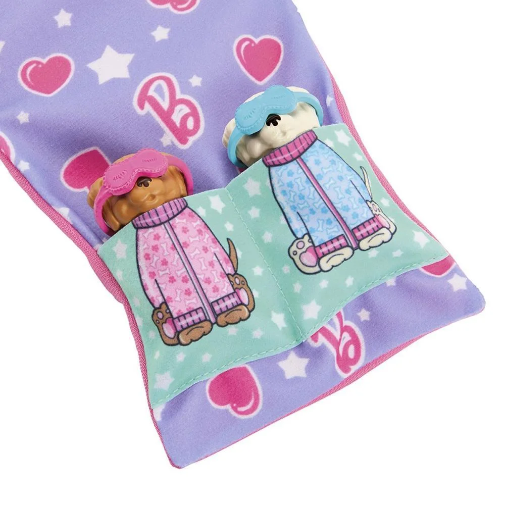 Barbie Family Festa Do Pijama Com Cachorrinh Mattel (Unidade) - imagem 6