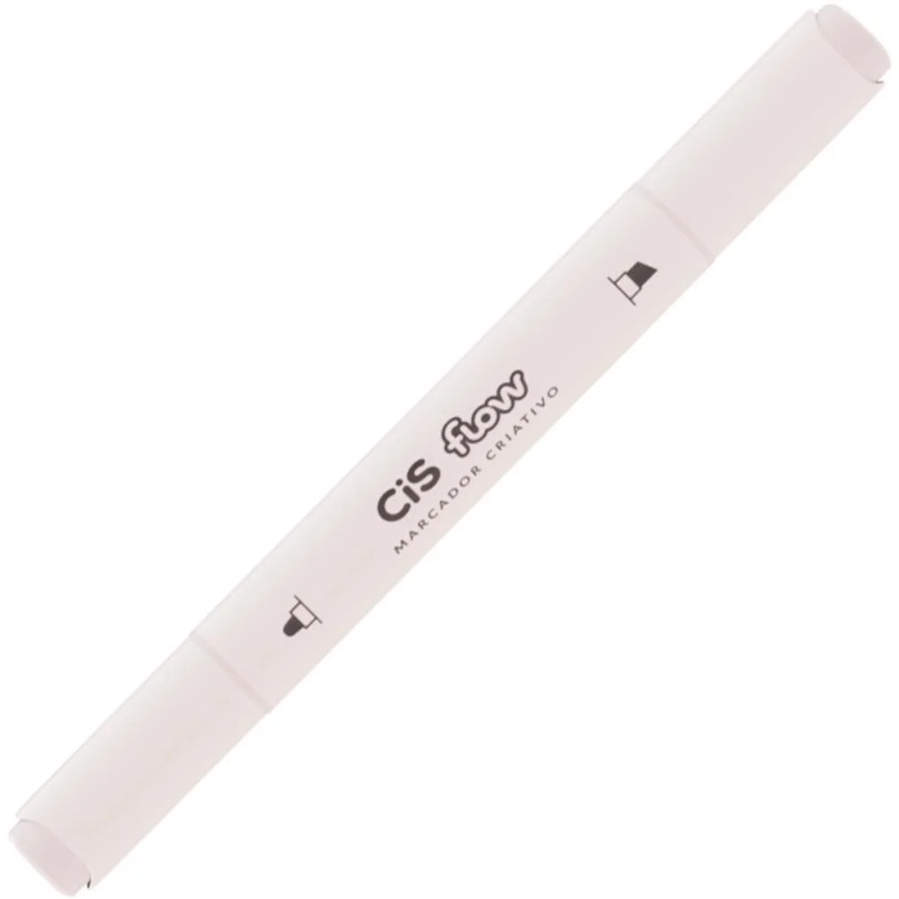 Marcador Artistico Cis Flow Branco Sertic (Cx.c/06) - imagem 2