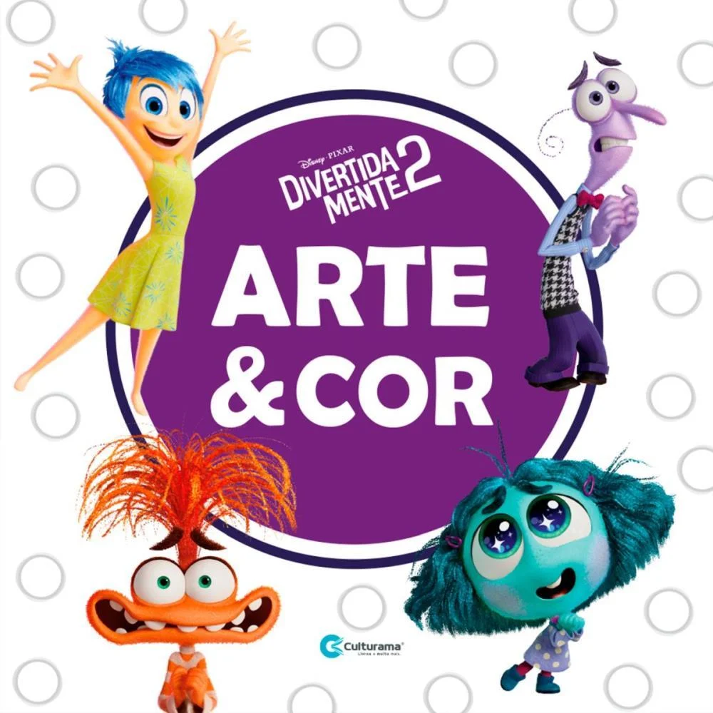 Livro Infantil Colorir Arte E Cor Divertidamente2 36P Culturama (Unidade) - imagem 3