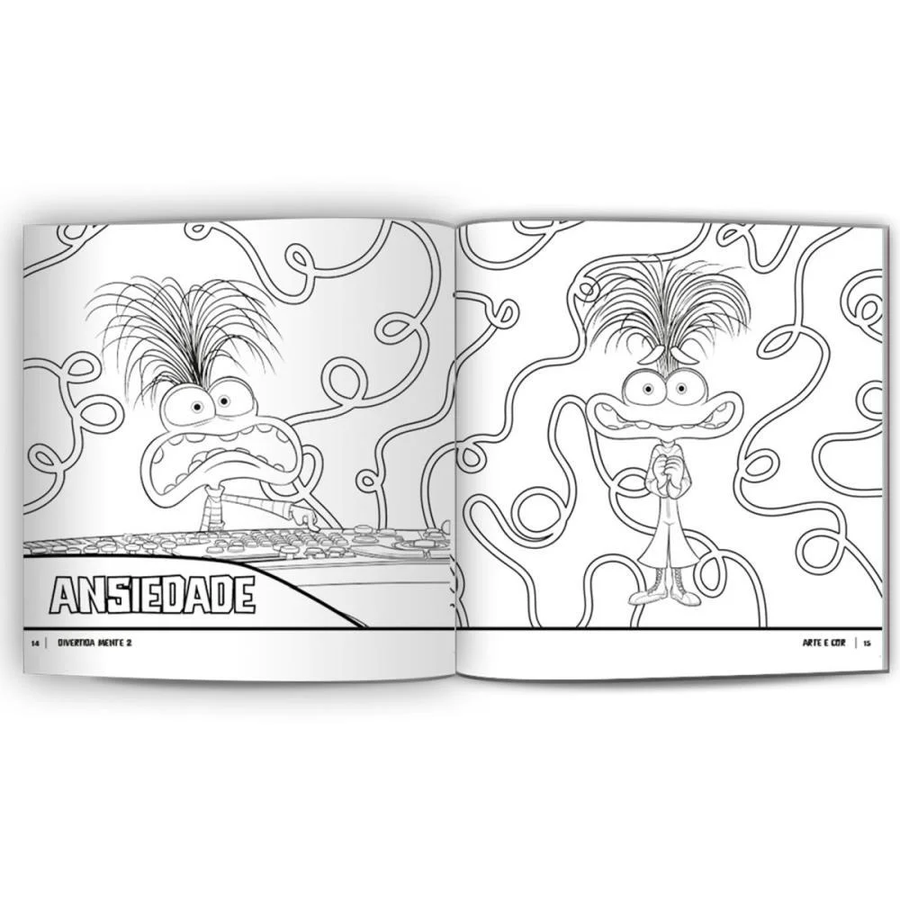 Livro Infantil Colorir Arte E Cor Divertidamente2 36P Culturama (Unidade) - imagem 4