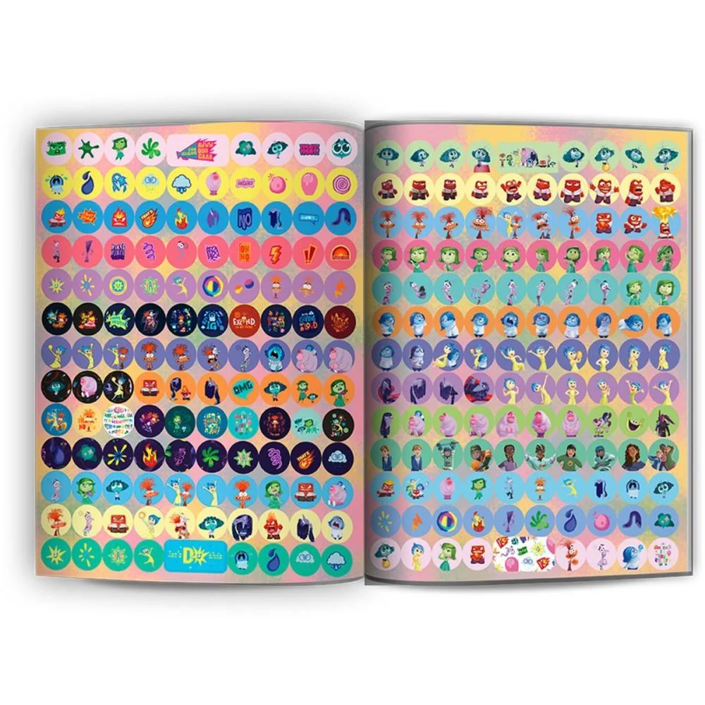 Livro Com Adesivos Divertidamente 2 40P C/500 Ade Culturama - imagem 4