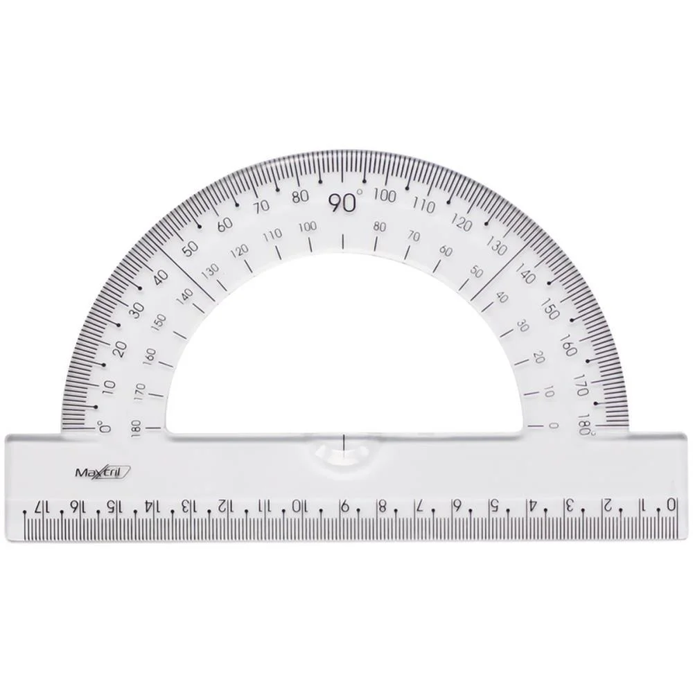 Transferidor Max Premium 180G Cristal 18Cm Maxcril (Blister) - imagem 3