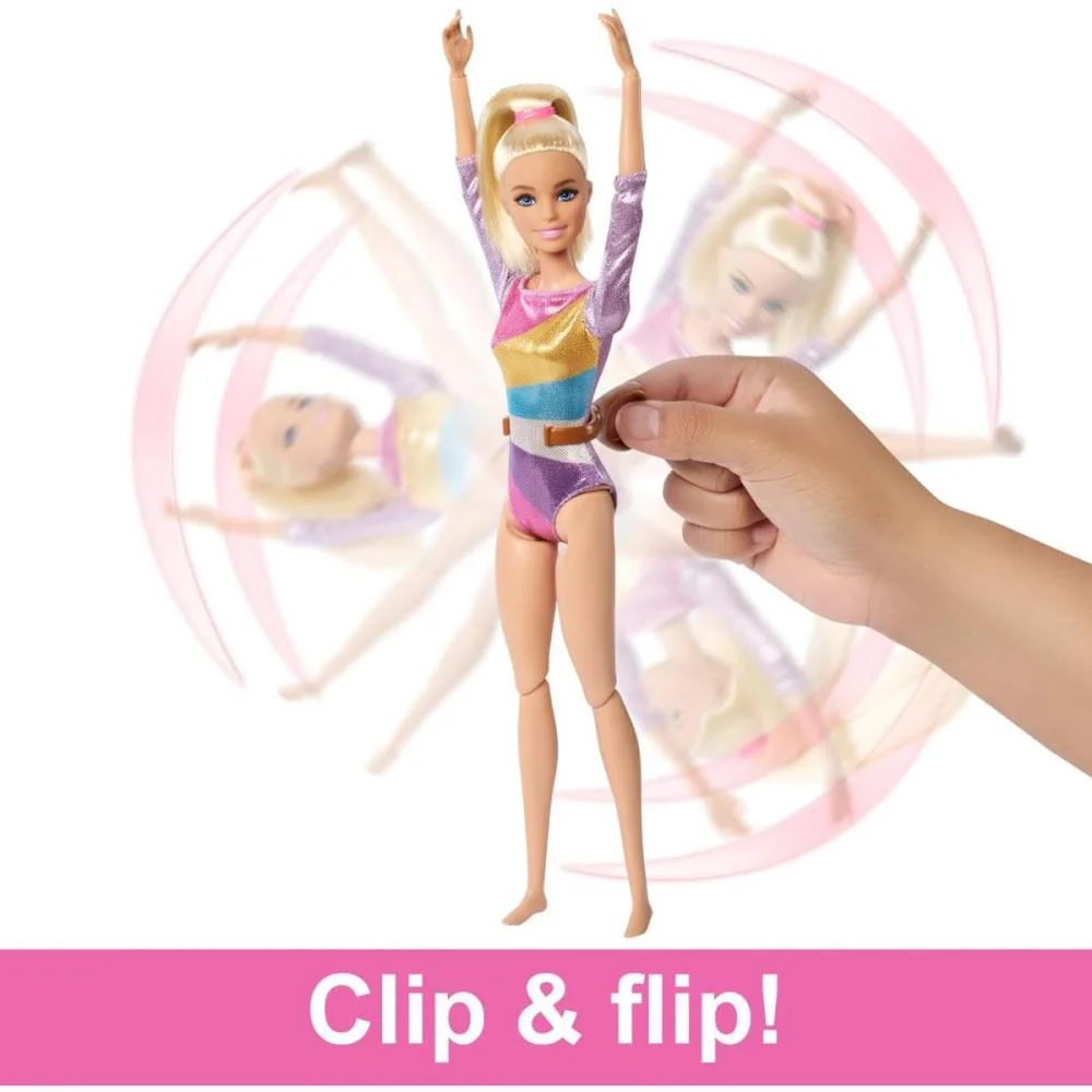 Barbie Profissoes Barbie Loira Conj. De Ginasta Mattel (Unidade) - imagem 5