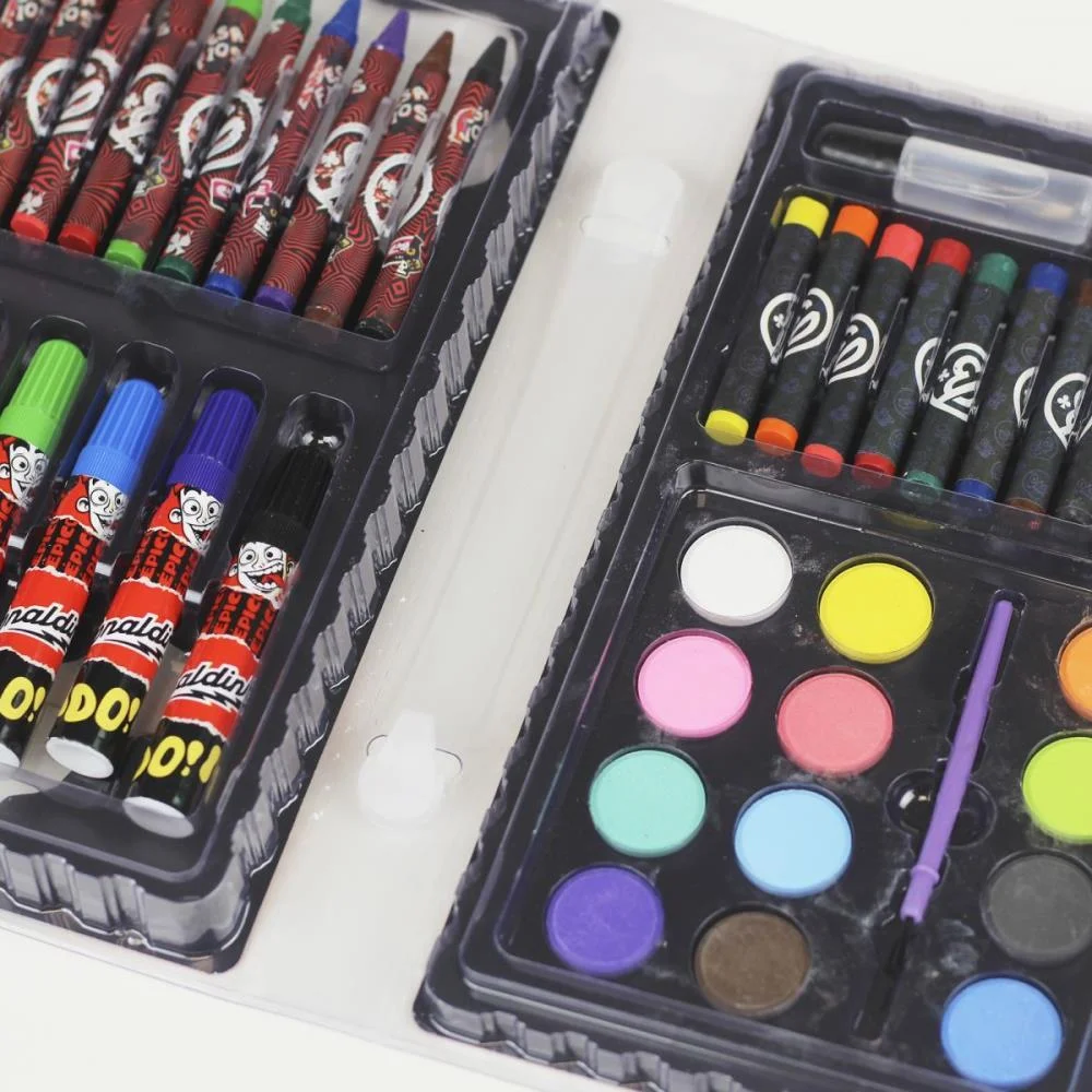 Maleta Para Pintura Enaldinho 42 Pecas 23,5X14Cm Magic Kids - imagem 4