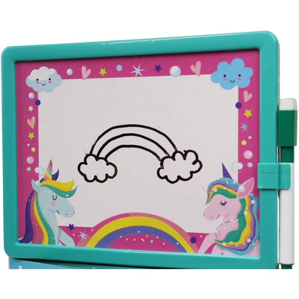 Livro Brinquedo Ilustrado Lousa Escreve E Apaga Unicorni Magic Kids (Unidade) - imagem 4