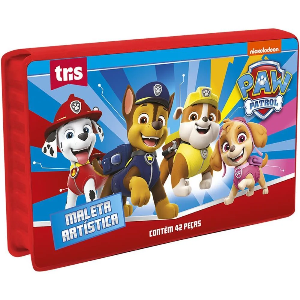 Maleta Para Pintura Patrulha Canina 42Pcs Summit - imagem 3