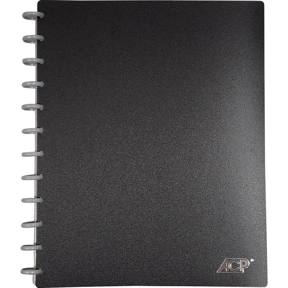 Pasta Catalogo A4 Candy Pp 30 Env. Preto/Prat Acp (Unidade) - imagem 3