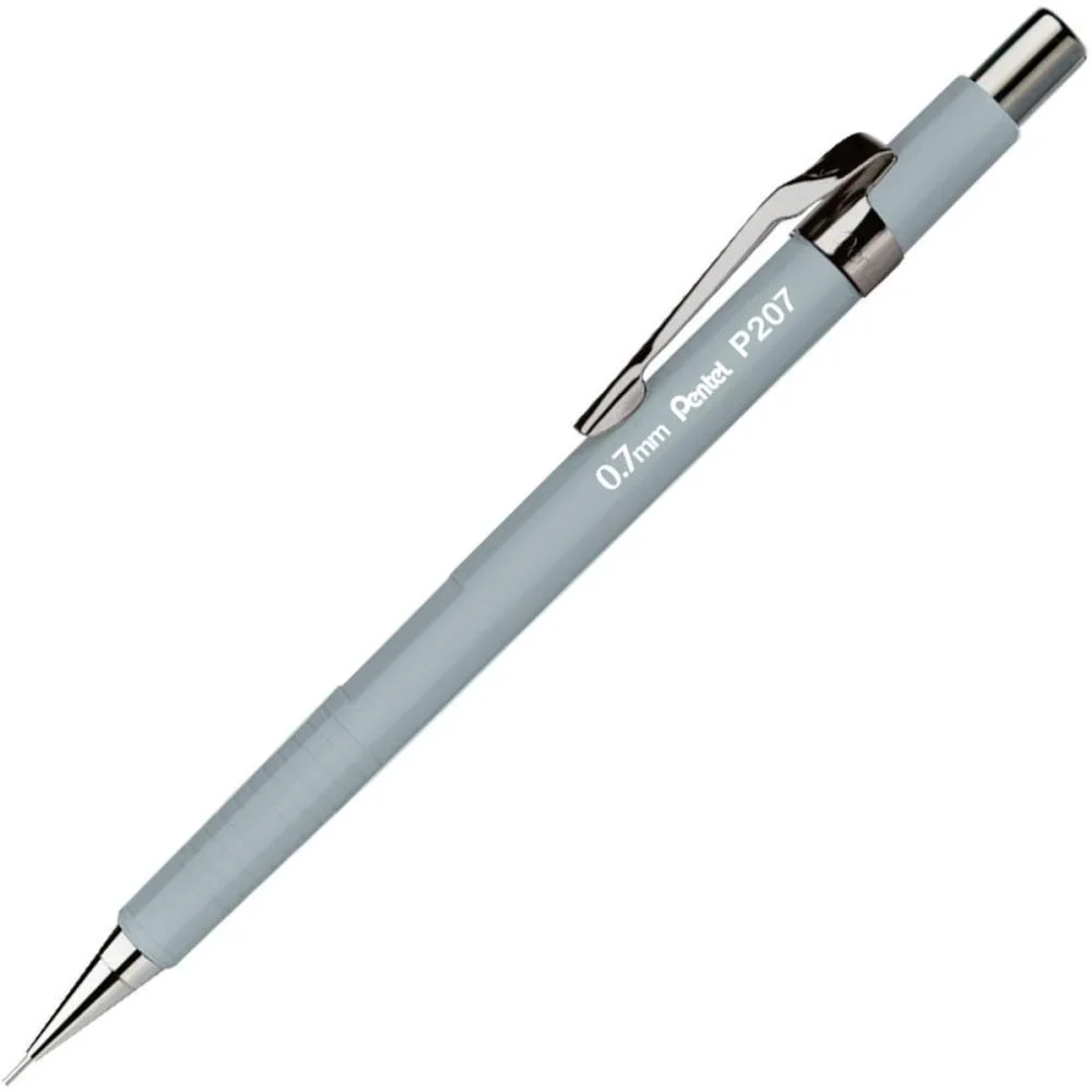 Lapiseira 0.7Mm Pentel Cinza Pentel (Cx.c/06) - imagem 3