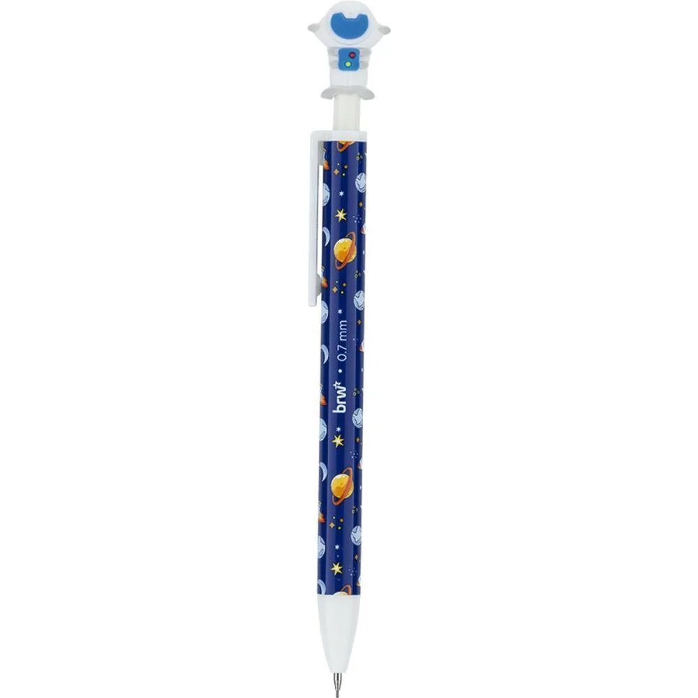 Lapiseira 0.7Mm Divertida Astronaut Plast.4Mo Brw (Dp.c/12) - imagem 5