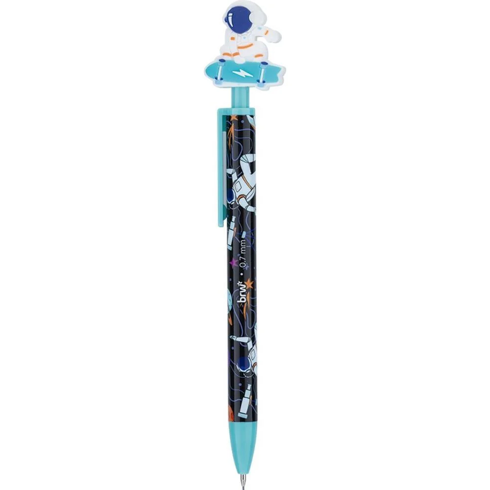 Lapiseira 0.7Mm Divertida Astronaut Plast.4Mo Brw (Dp.c/12) - imagem 6