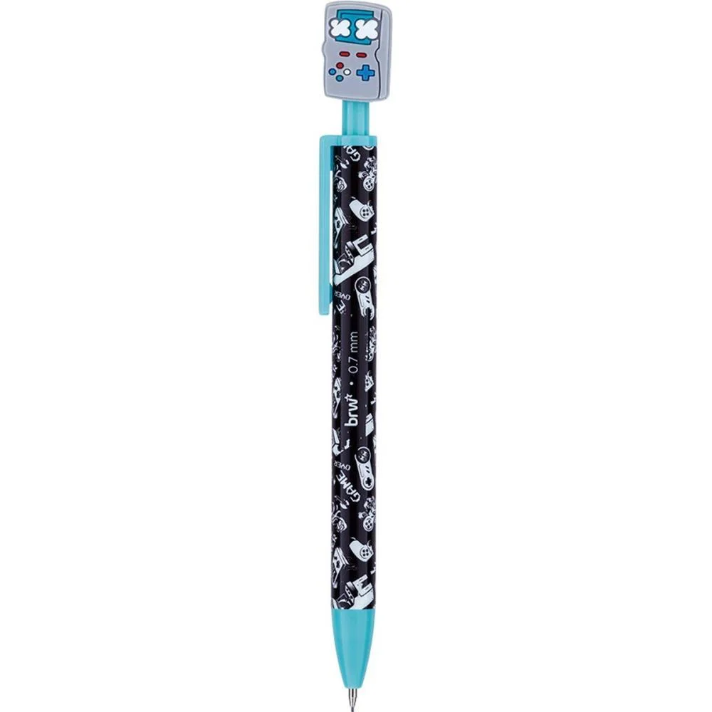 Lapiseira 0.7Mm Divertida Game Plast.4Modelos Brw (Dp.c/12) - imagem 4