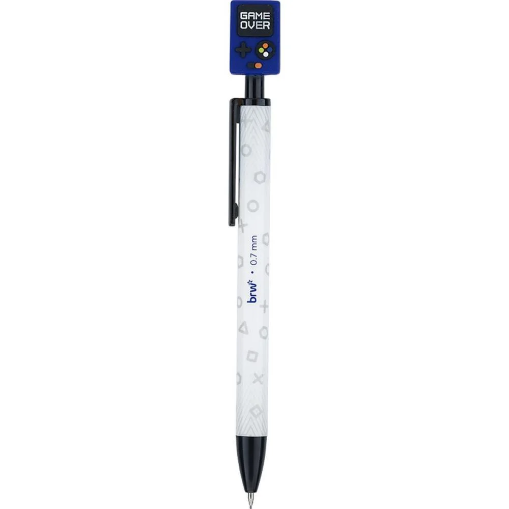 Lapiseira 0.7Mm Divertida Game Plast.4Modelos Brw (Dp.c/12) - imagem 8