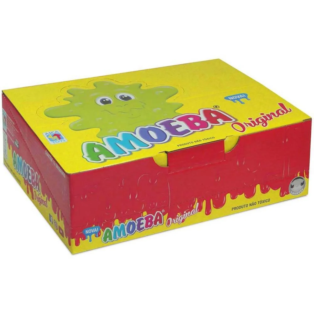 Slime Amoeba 110G. Cores (S) Asca Toys (Dp.c/12) - imagem 5