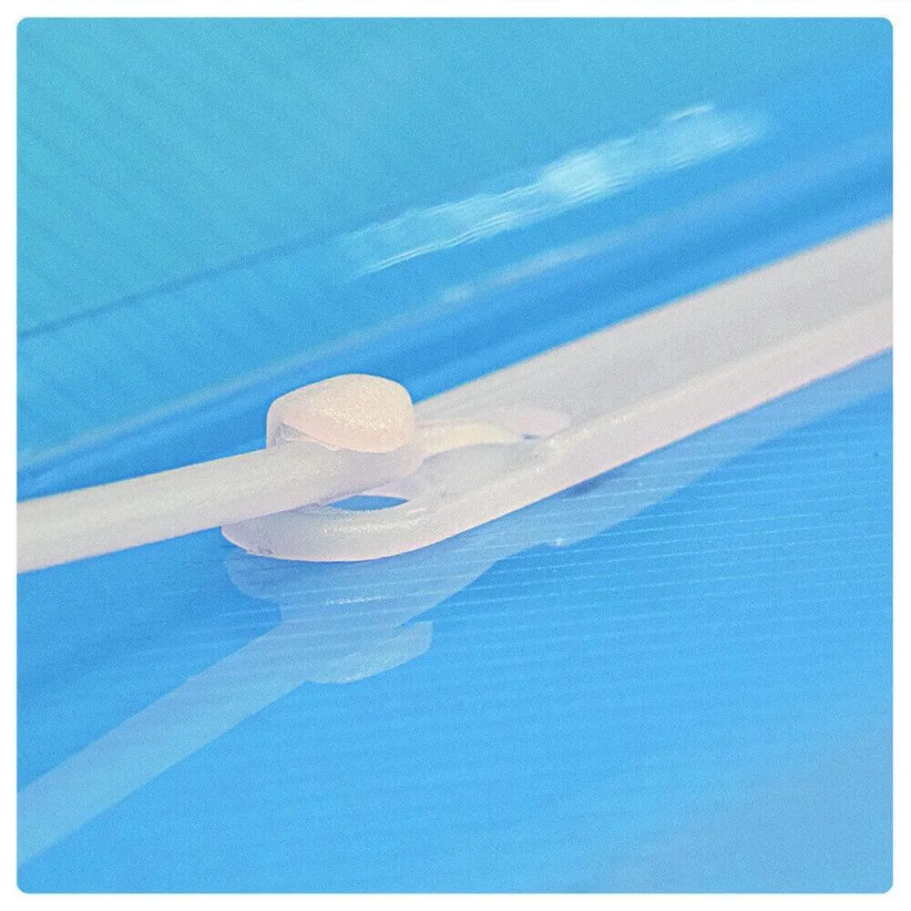 Pasta Grampo Trilho Plastica Oficio Azul Dac (Pct.c/10) - imagem 5