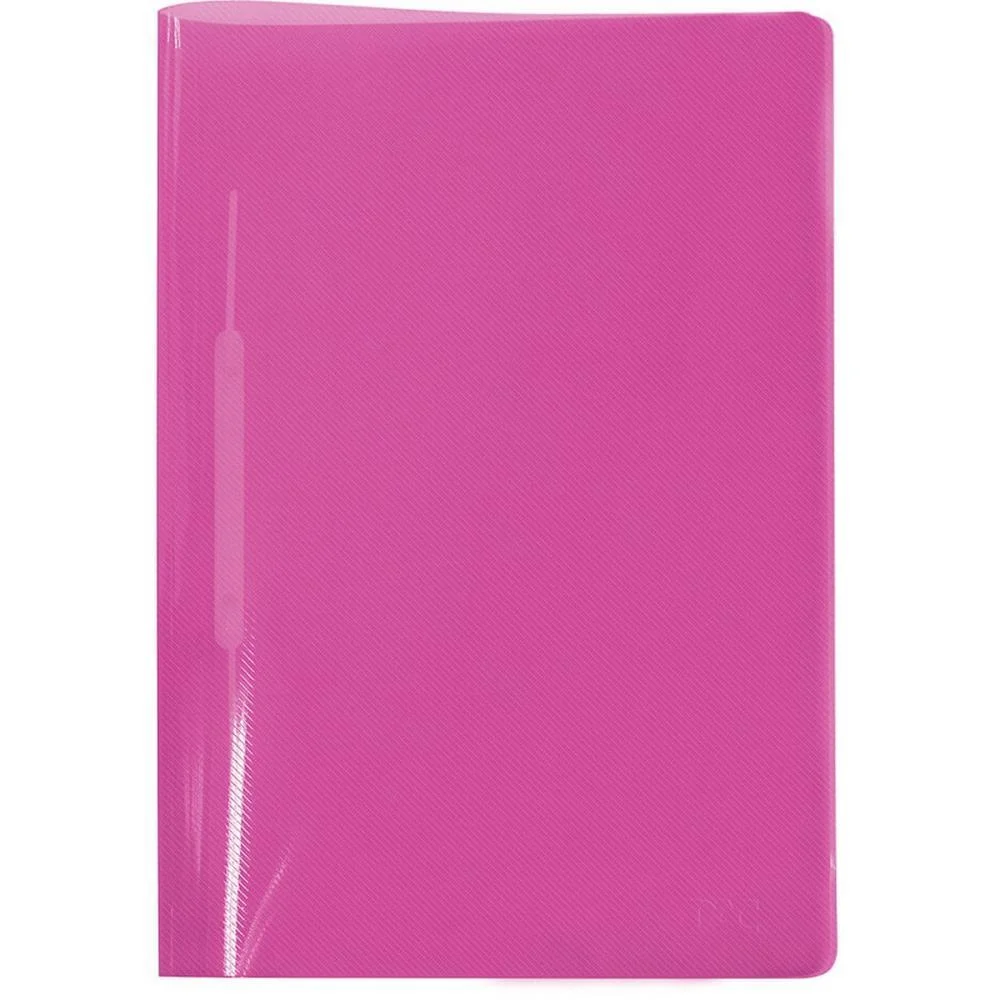 Pasta Grampo Trilho Plastica Oficio Rosa Dac (Pct.c/10) - imagem 3