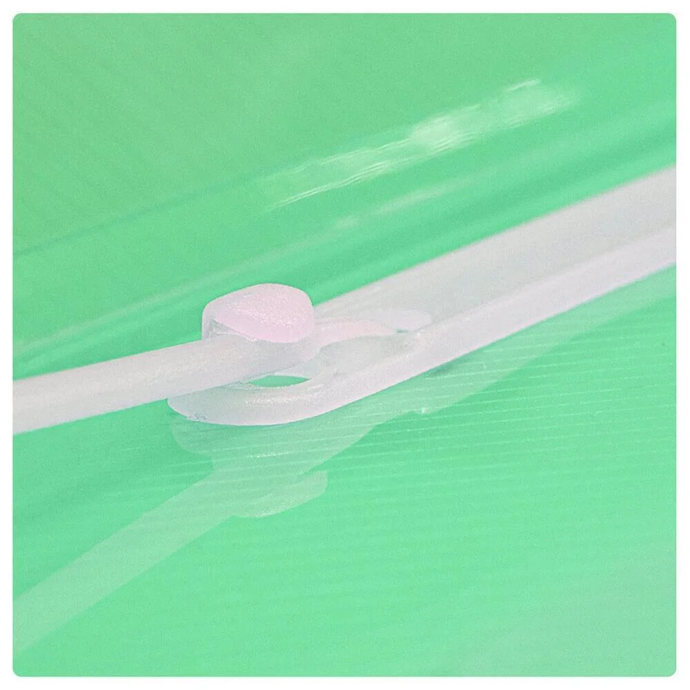 Pasta Grampo Trilho Plastica Oficio Verde Dac (Pct.c/10) - imagem 5