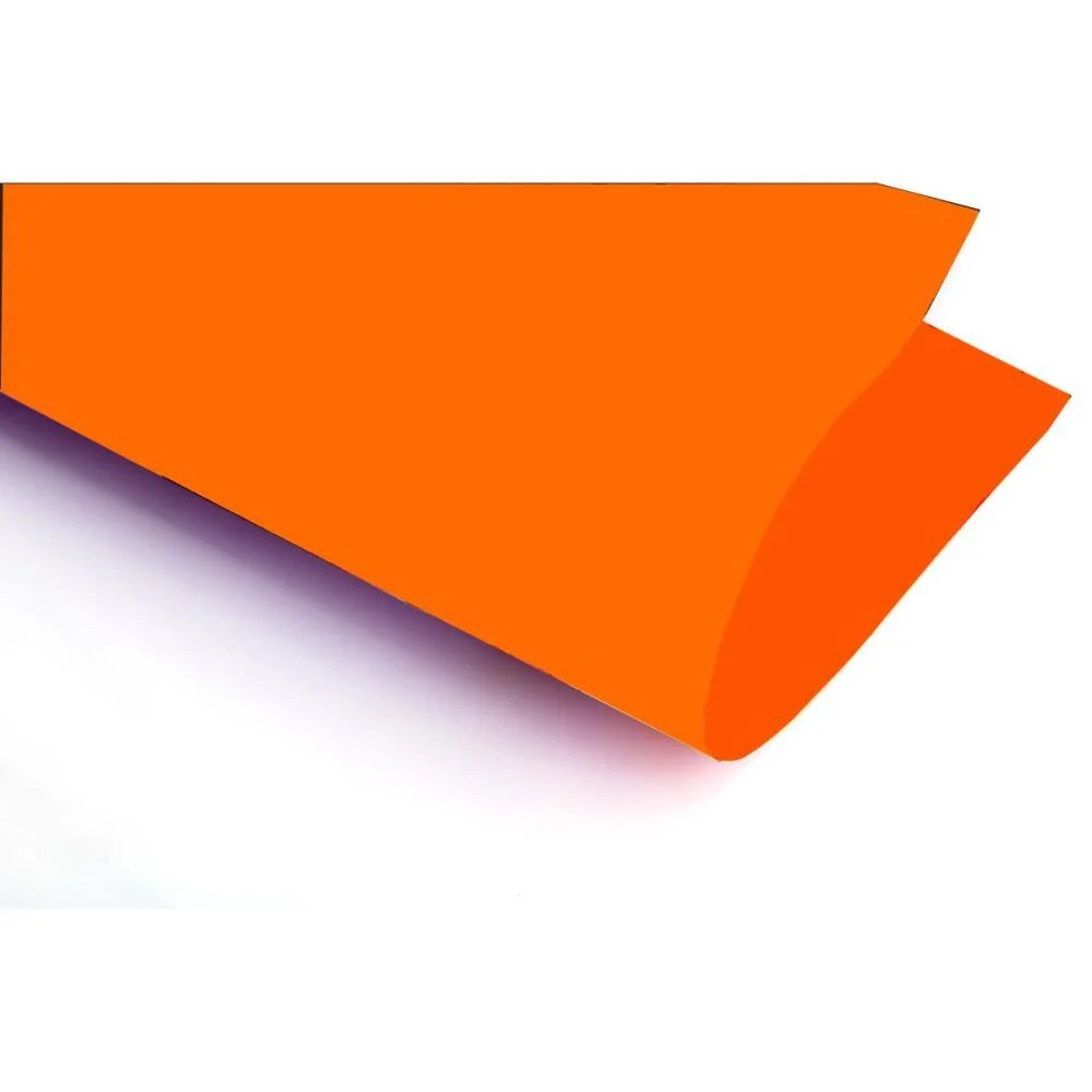 Papel Cartolina Dupla Face Color Set 48X66Cm Laranja Reipel (Pct.c/20) - imagem 4